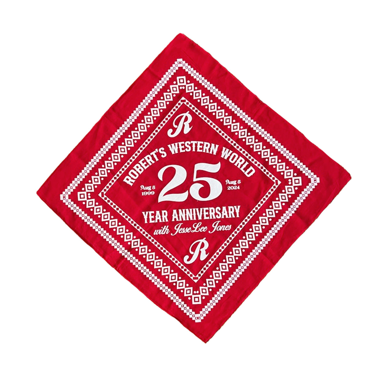 Robert's Western World 25th Anniversary Bandana