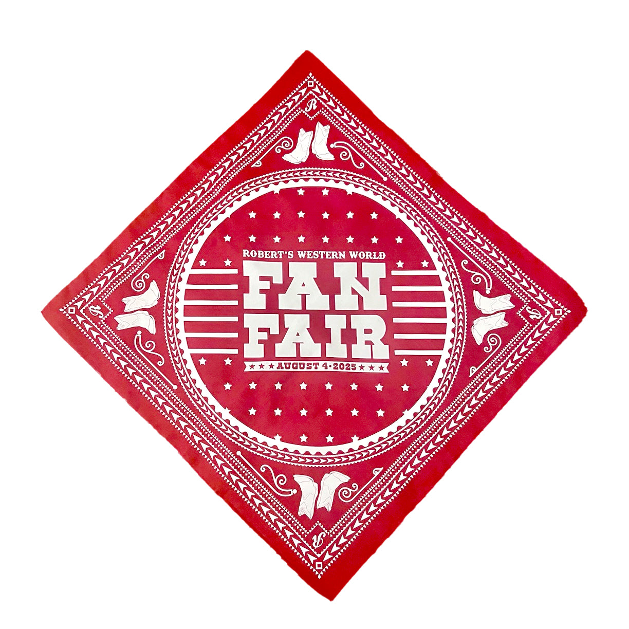 Robert's Western World Fan Fair Bandana