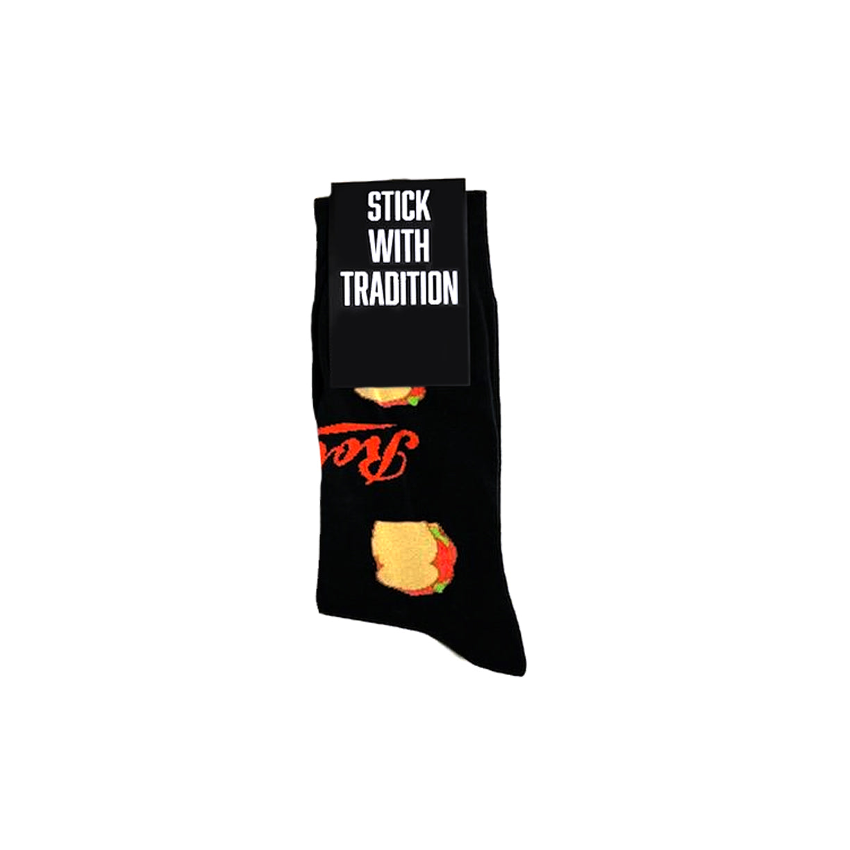 Robert's Custom Fried Bologna Sandwich Dress Socks