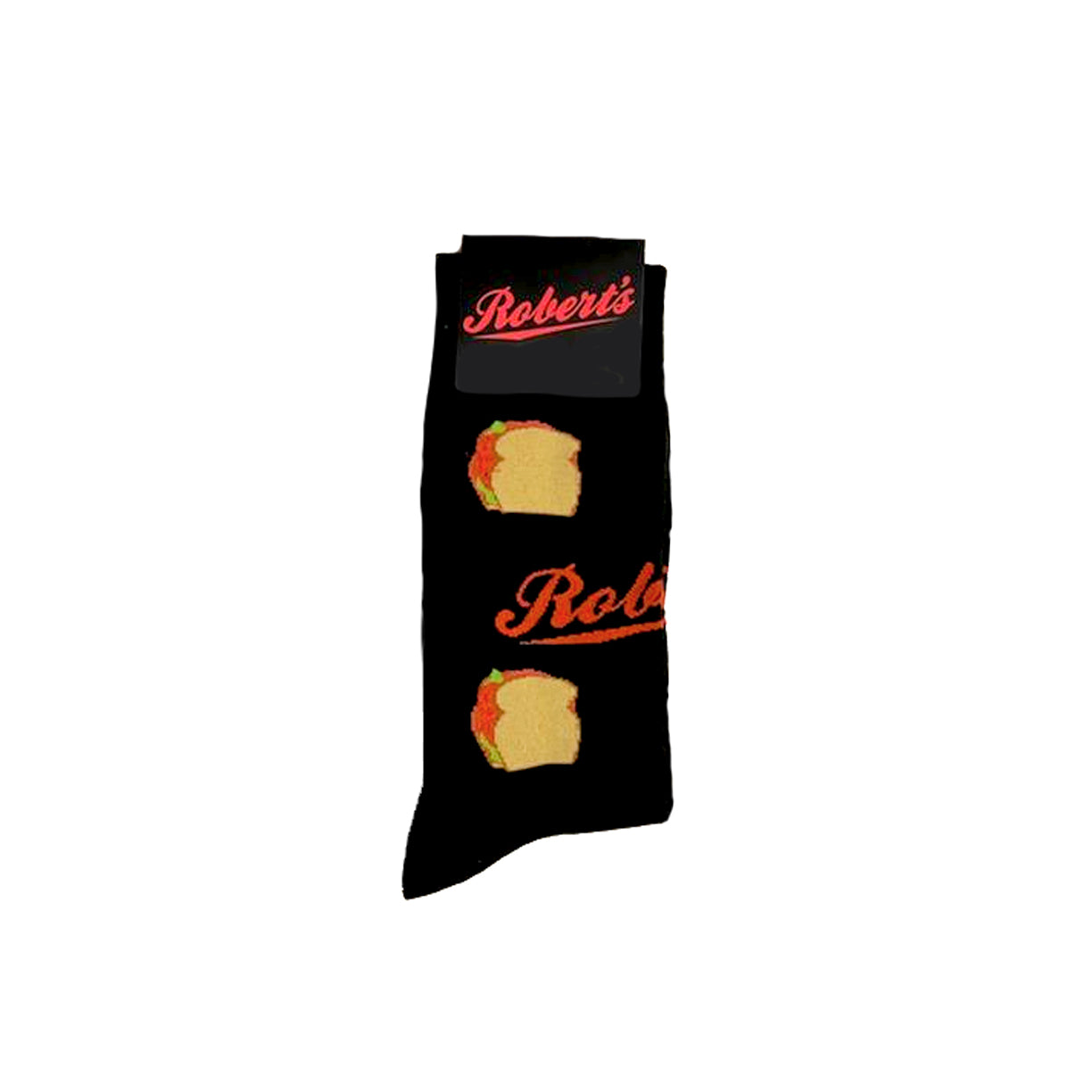 Robert's Custom Fried Bologna Sandwich Dress Socks