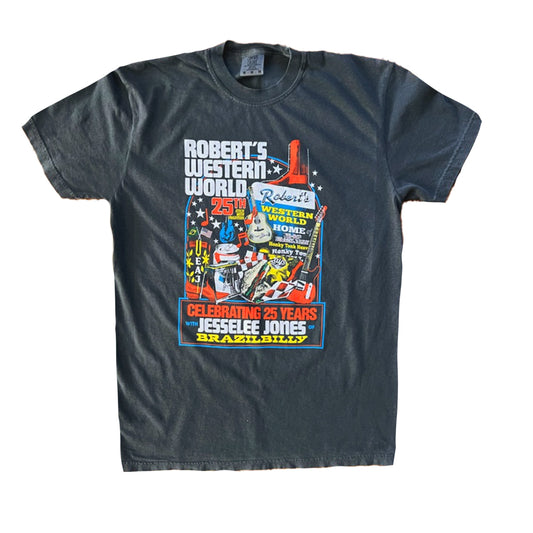 Robert's Western World 25th Anniversay Collage Tee