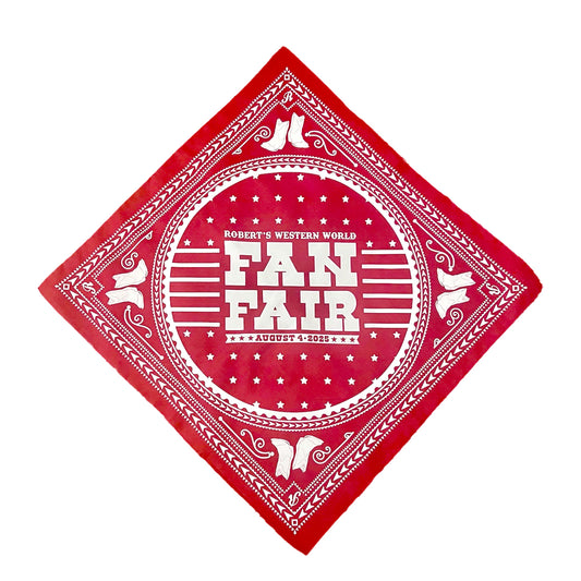 Robert's Western World Fan Fair Bandana