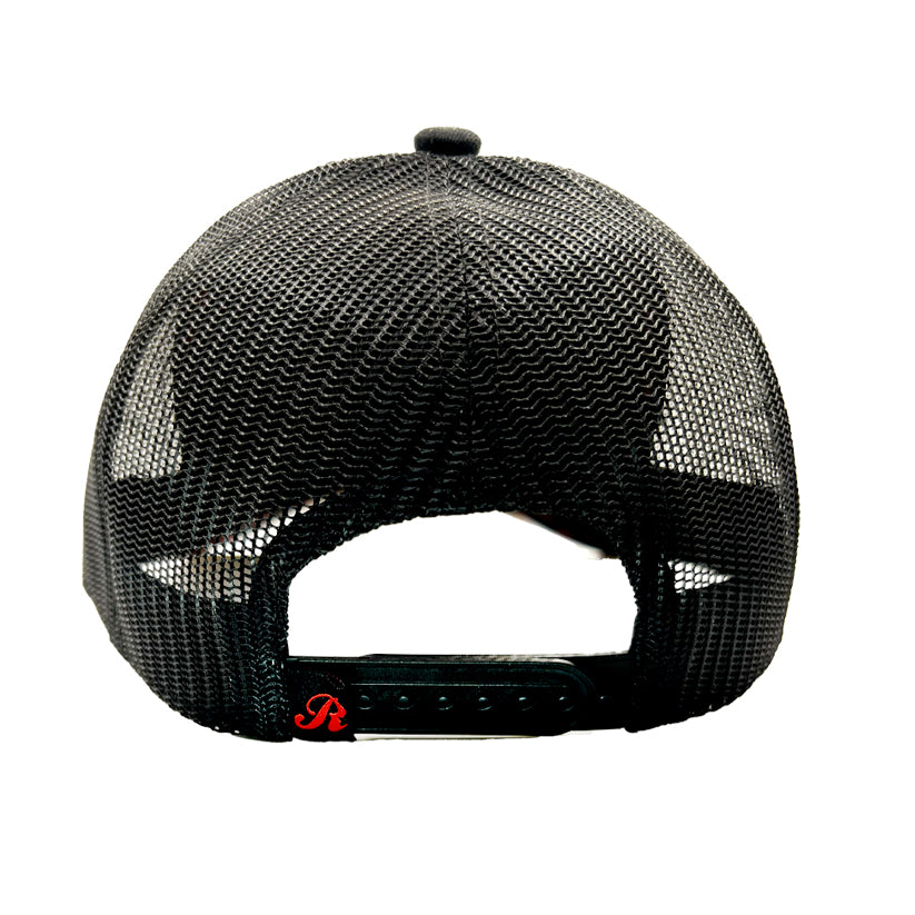 2026 Country My Ass Guitar Girl Trucker - Black