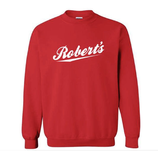 Robert's Crewneck  Sweatshirt - Red