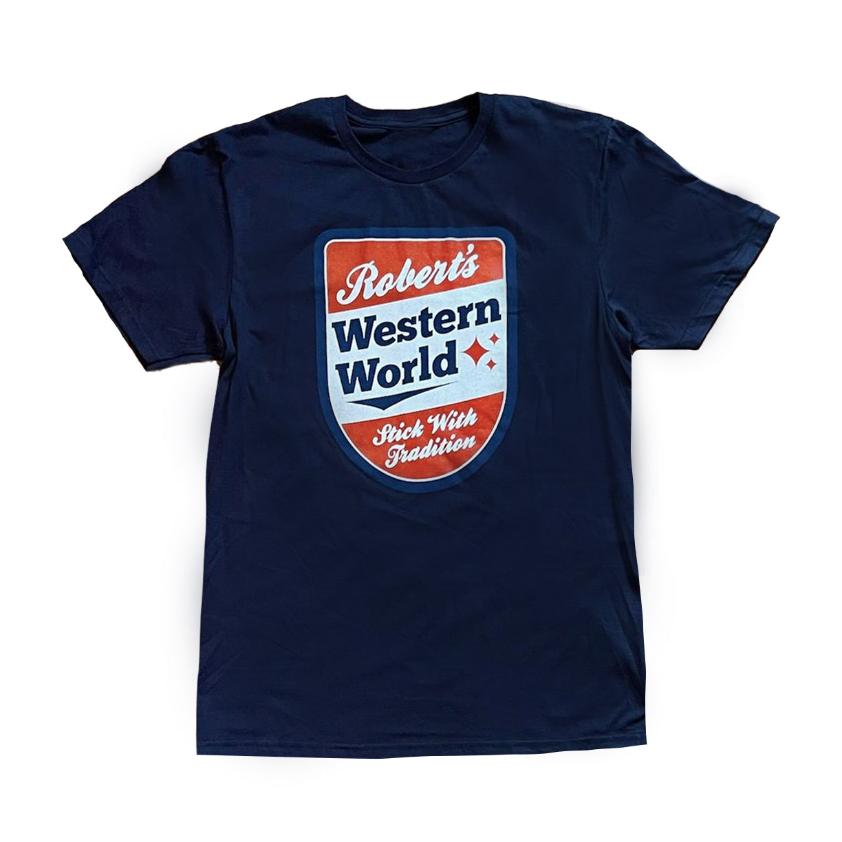 Stick With Tradition Tee -Navy